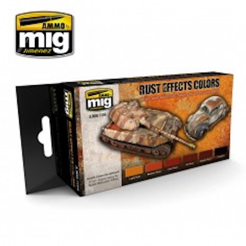 Ammo Mig A.MIG 7106 Rust Effect Colours